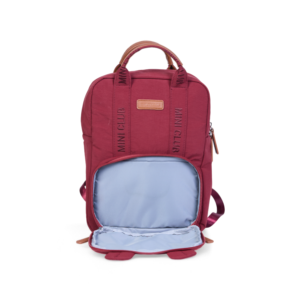 CHILDHOME Kids Backpack mini Club Signature - Urba Burgundy