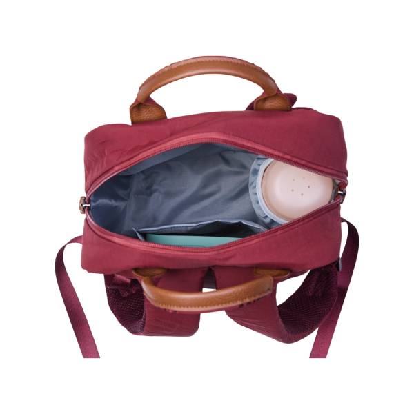 CHILDHOME Kids Backpack mini Club Signature - Urba Burgundy