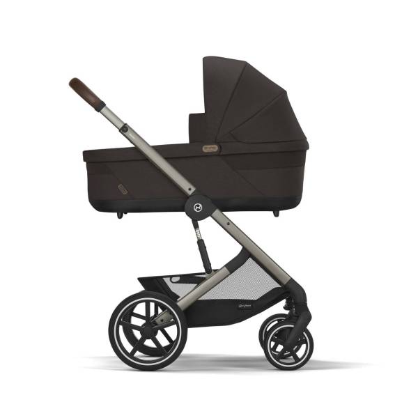 CYBEX BALIOS S Stroller Lux Taupe - Chocolate Brown
