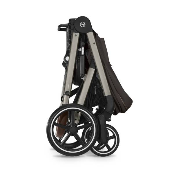 CYBEX BALIOS S Stroller Lux Taupe - Chocolate Brown