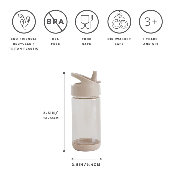 3 SPROUTS Water Bottle - Taupe