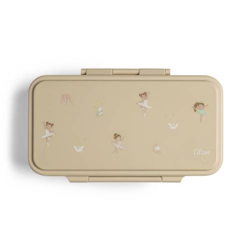 Citron Rectangle Lunch Box - Ballerina