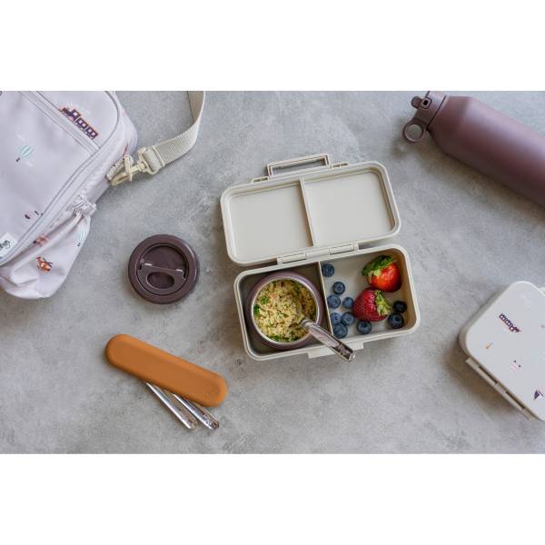 Citron Rectangle Lunch Box - Vehicles