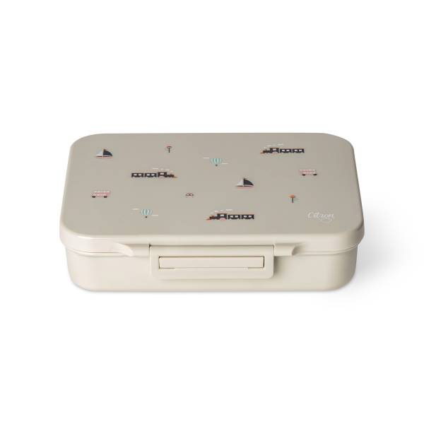 Citron Tritan Lunch Box - Vehicles