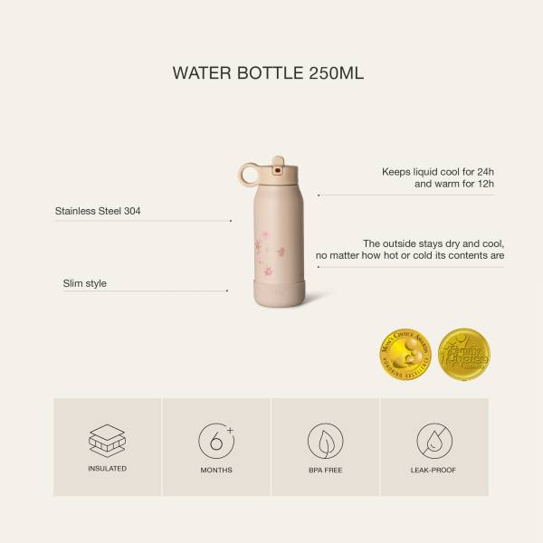 Citron Stainless Steel Thermos Bottle 250ml - Ballerina