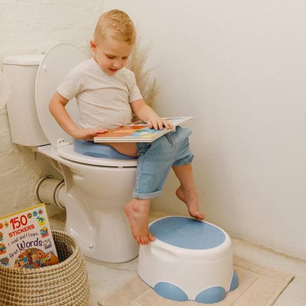 BUMBO Step 'n Potty - Powder Blue