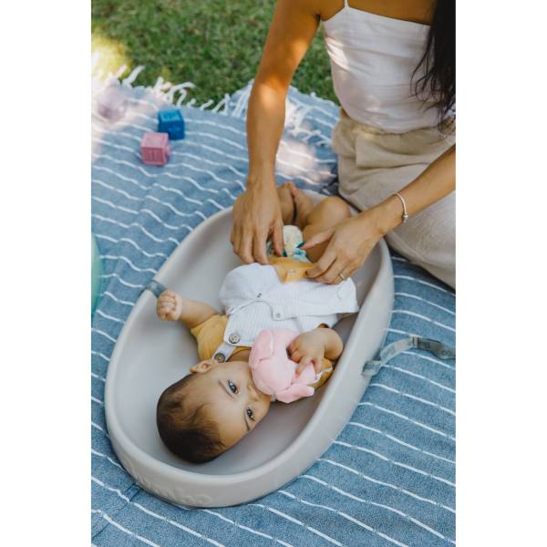 BUMBO Changing Pad - Cool Grey