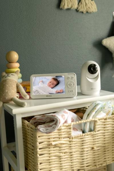 BEABA Baby Monitor Video ZEN+ 2 - White