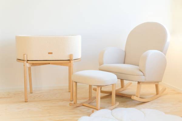 CHILDHOME Rocking Chair Adult - Linen Beige