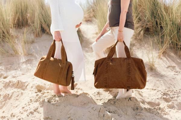 CHILDHOME Mommy Bag Signature Canvas - Prestige Hazelnut