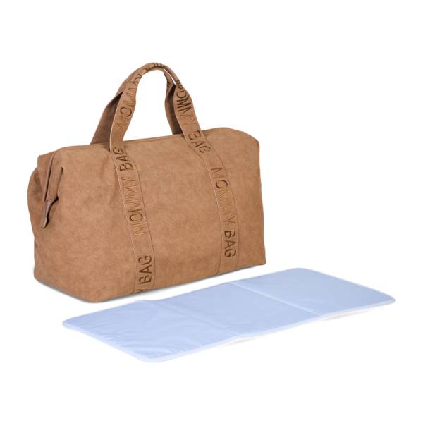 CHILDHOME Mommy Bag Signature Canvas - Prestige Hazelnut