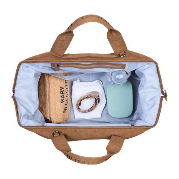 CHILDHOME Mommy Bag Signature Canvas - Prestige Hazelnut