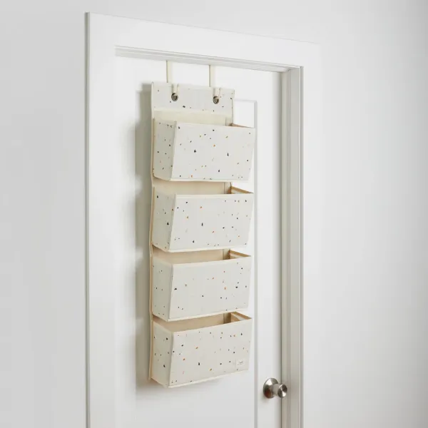 3 SPROUTS Hanging Wall Organizer - Terrazzo Cream