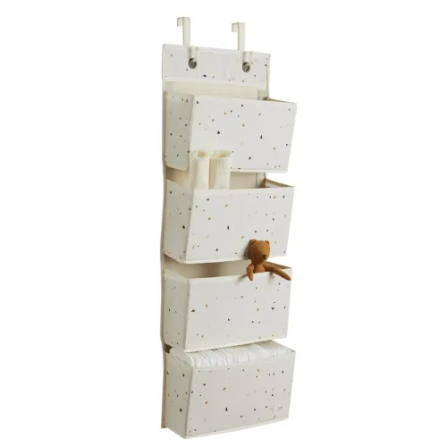 3 SPROUTS Hanging Wall Organizer - Terrazzo Cream