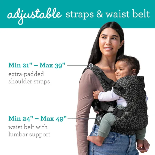 INFANTINO Convertible Carrier Flip 4in1 Advance - Black Leopard