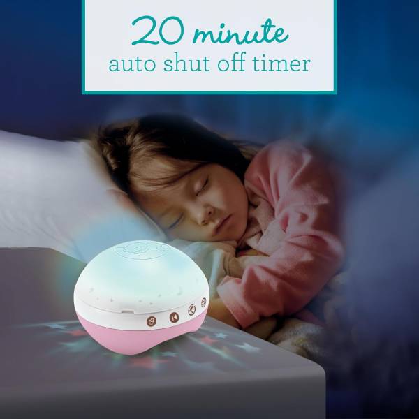 INFANTINO 3in1 Projector Musical Mobile - Dusty Pink