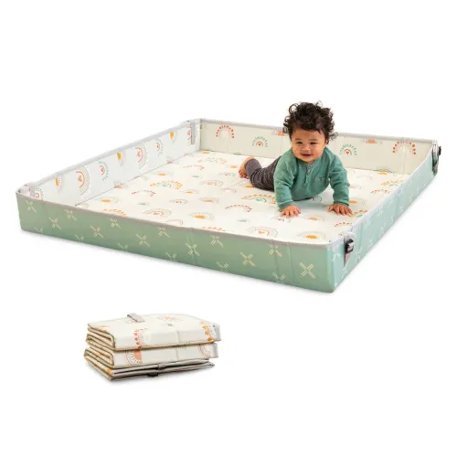 INFANTINO Foldable Soft Mat - Rainbow