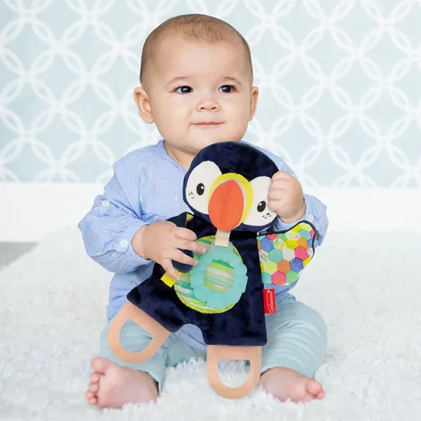 INFANTINO Cuddly Teether - Puffin
