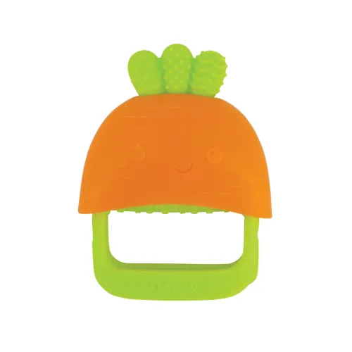 INFANTINO Handy Dandy Teething Mitt - Carrot