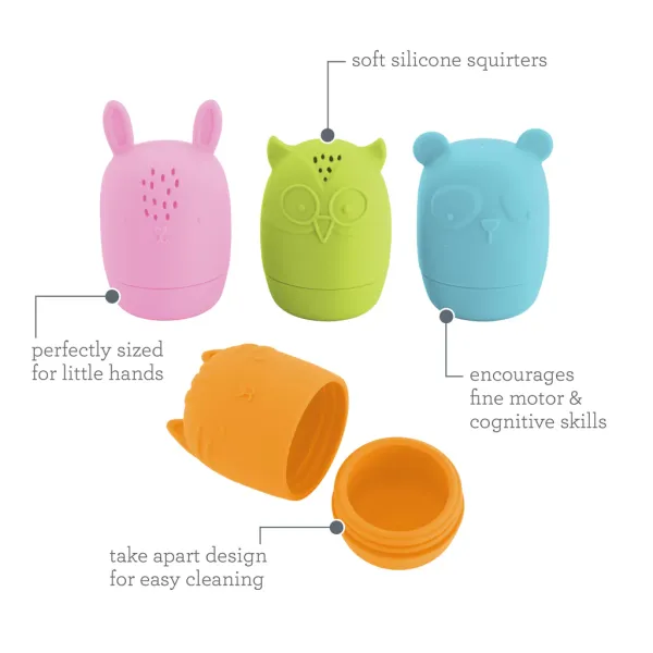 INFANTINO Easy Clean Bath Squirters
