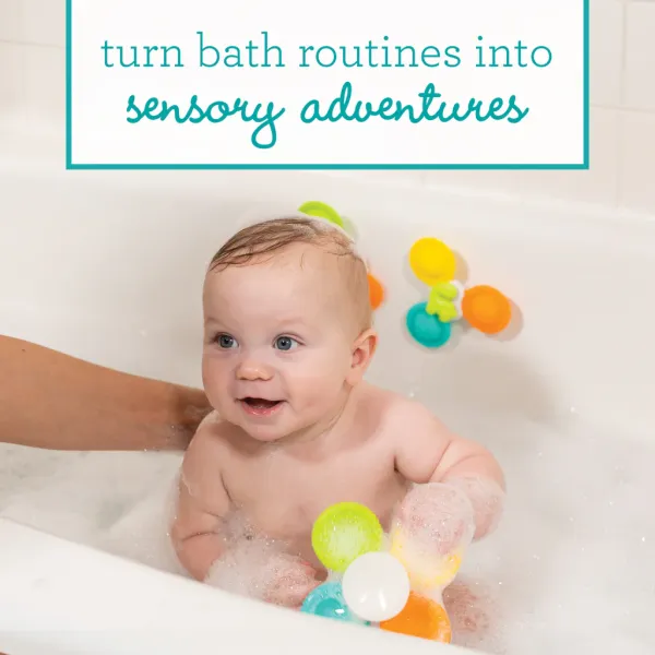 INFANTINO Silicone Bath Pop Spinners