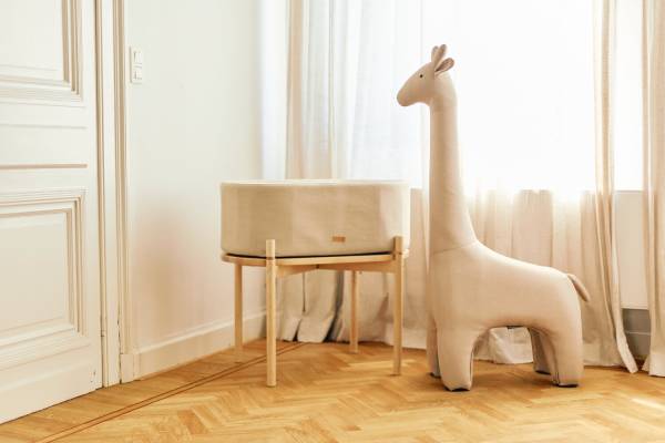 CHILDHOME Standing Giraffe - Linen Beige
