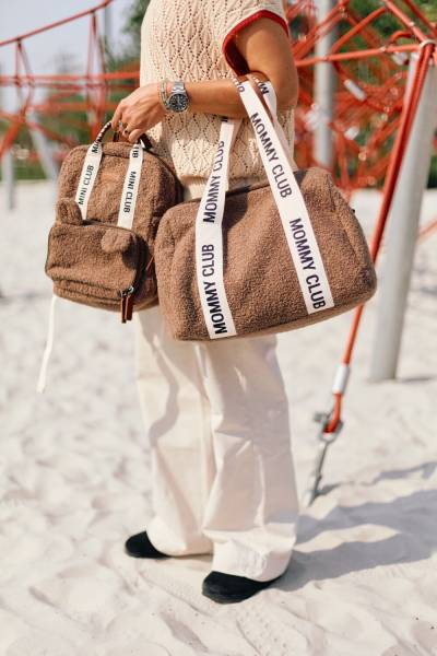 CHILDHOME Kids Backpack mini Club Signature - Teddy Soft Brown