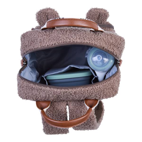 CHILDHOME Kids Backpack mini Club Signature - Teddy Soft Brown