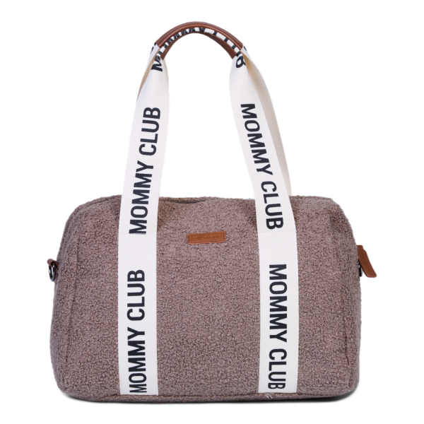 CHILDHOME Mommy Bag CLUB Signature - Teddy Soft Brown