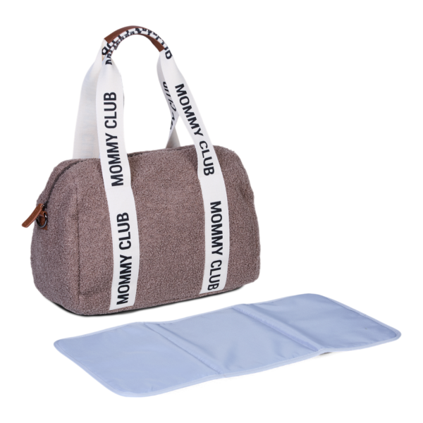 CHILDHOME Mommy Bag CLUB Signature - Teddy Soft Brown
