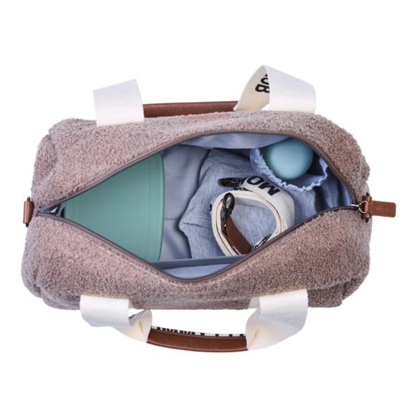CHILDHOME Mommy Bag CLUB Signature - Teddy Soft Brown