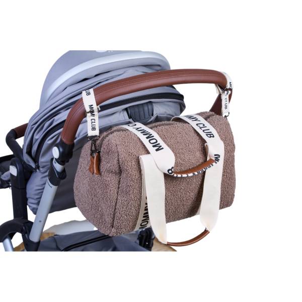 CHILDHOME Mommy Bag CLUB Signature - Teddy Soft Brown