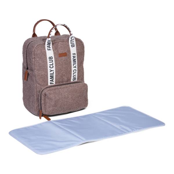 CHILDHOME Family Club Backpack Signature - Teddy Soft Brown