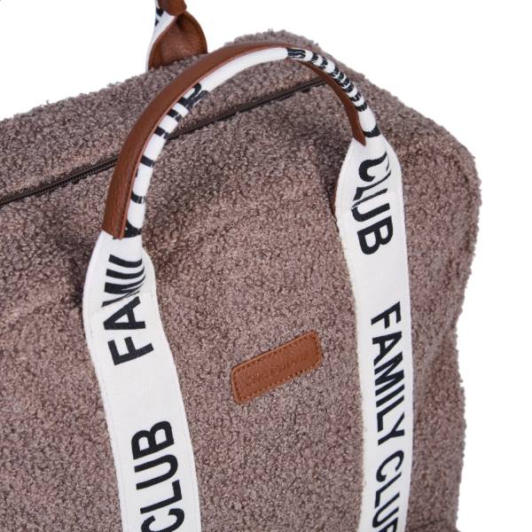 CHILDHOME Family Club Backpack Signature - Teddy Soft Brown