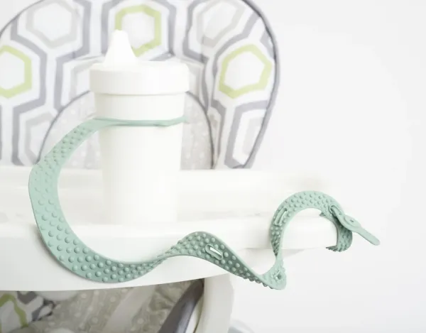 INFANTINO Sippigrip Silicone - Sage Green