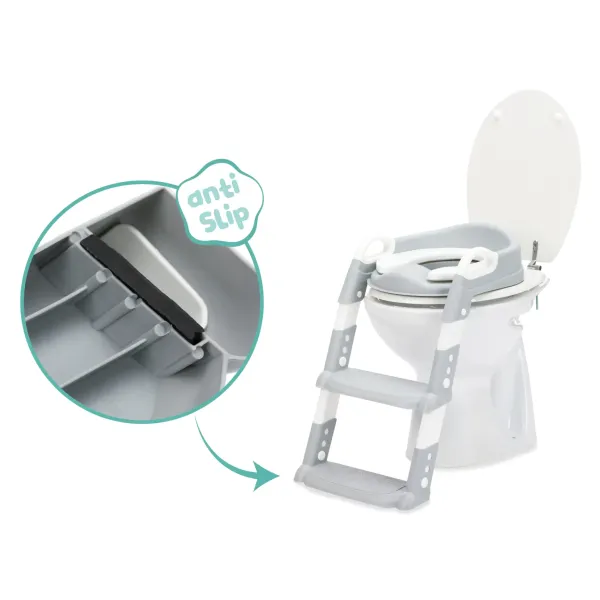 FILLIKID Toilet Trainer -  White Grey