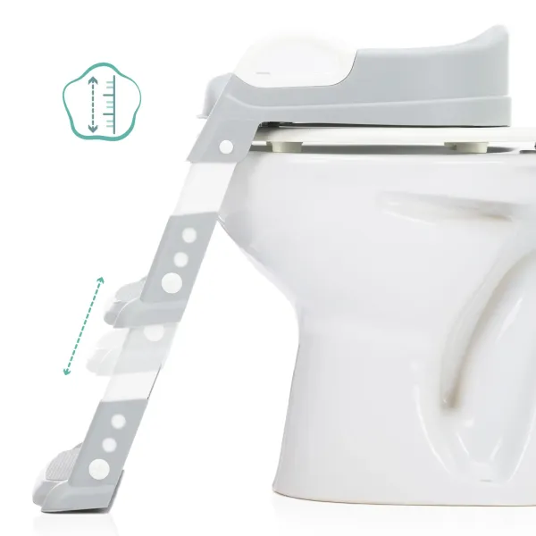FILLIKID Toilet Trainer -  White Grey