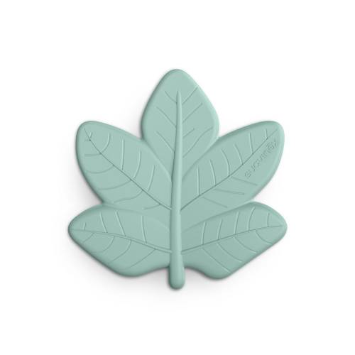 SUAVINEX Poetry Silicone Forest Leaf Teether - Green