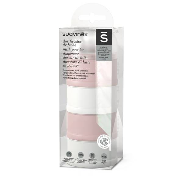 SUAVINEX Milk Powder Dispenser - Pink