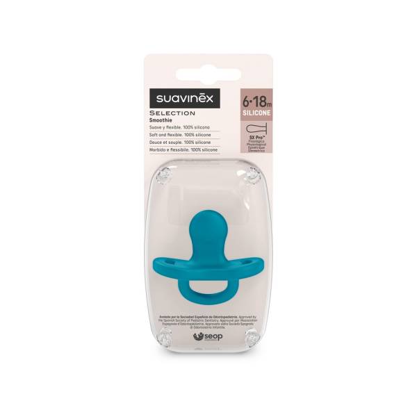 SUAVINEX Colour Essence Soother Silicone 6-18m - Deep Ocean