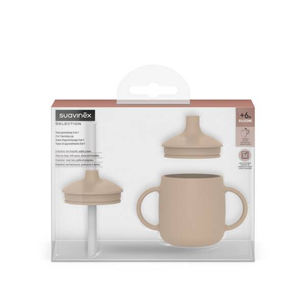SUAVINEX Colour Essence Evolutive Learning Cup - Beige