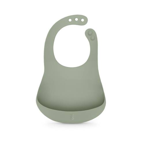 SUAVINEX Colour Essence Silicone Bib - Green