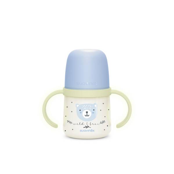 SUAVINEX Wild&Free Bottle Nonspill Spout 150ml - Blue
