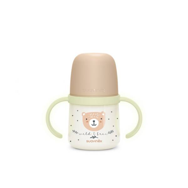 SUAVINEX Wild&Free Bottle Nonspill Spout 150ml - Brown