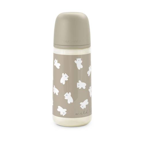 SUAVINEX SX Pro Silicone Bottle 360ml +6M - Beige
