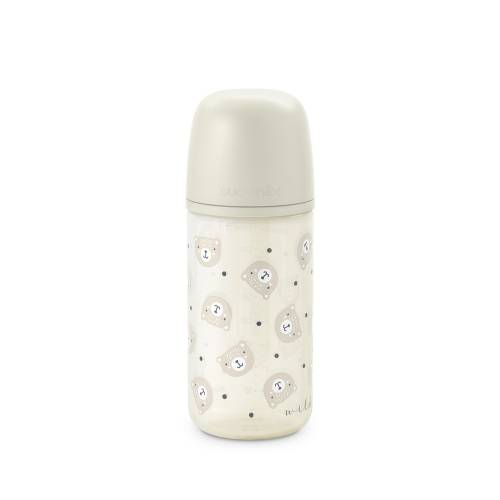 SUAVINEX Glass Bottle with Sx Pro Teat 240ml - Beige