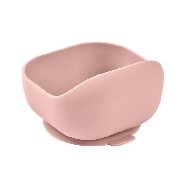 BEABA Silicone Suction Bowl - Cotton Candy