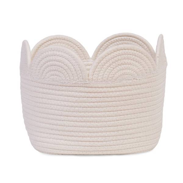 CHILDHOME Basket Flower 30x20x15 - Ecru