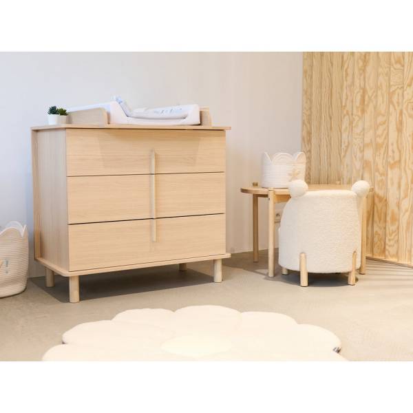 CHILDHOME Basket Flower 30x20x15 - Ecru