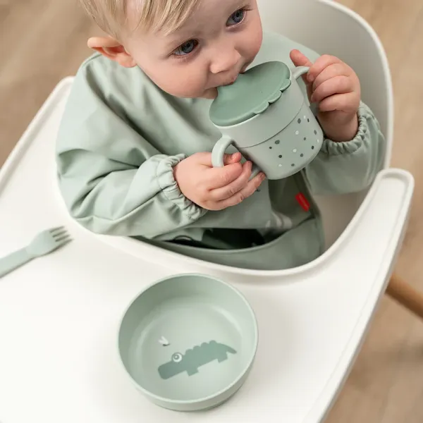 DONE BY DEER Foodie Bowl Croco - Green